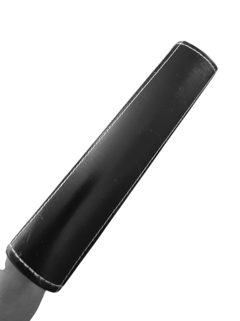 Black Leather Photo Album with Window
